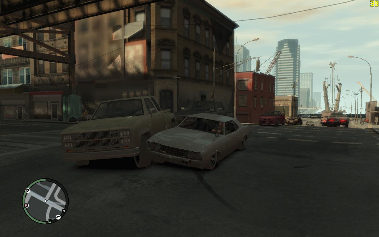 [27/01/2009] GTA 4 (PC): Bei allen Details unterschlägt das Spiel im Falle einer 512-MiB-Karte diverse Details und Texturen