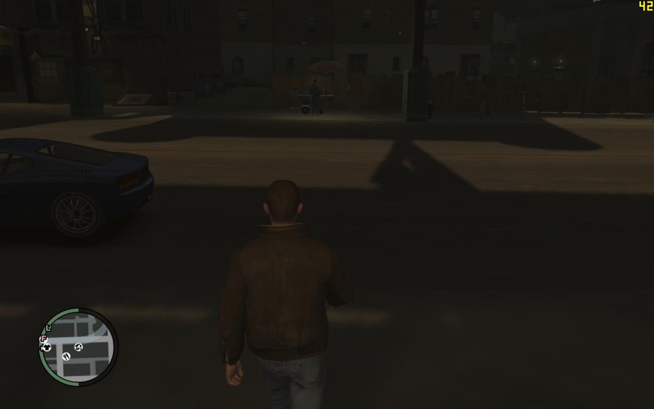 [27/01/2009] GTA 4 (PC): Bei allen Details unterschlägt das Spiel im Falle einer 512-MiB-Karte diverse Details und Texturen