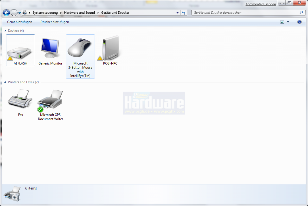 [14/01/2009] Windows 7: Die Peripherie wird unter 