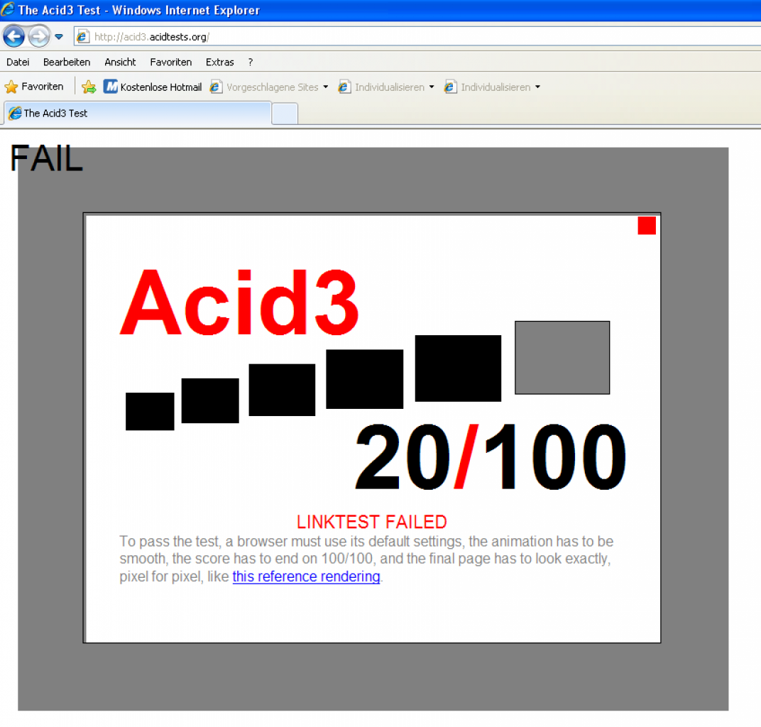 [28/01/2009] IE 8 RC 1 im PCGH-Test (3)