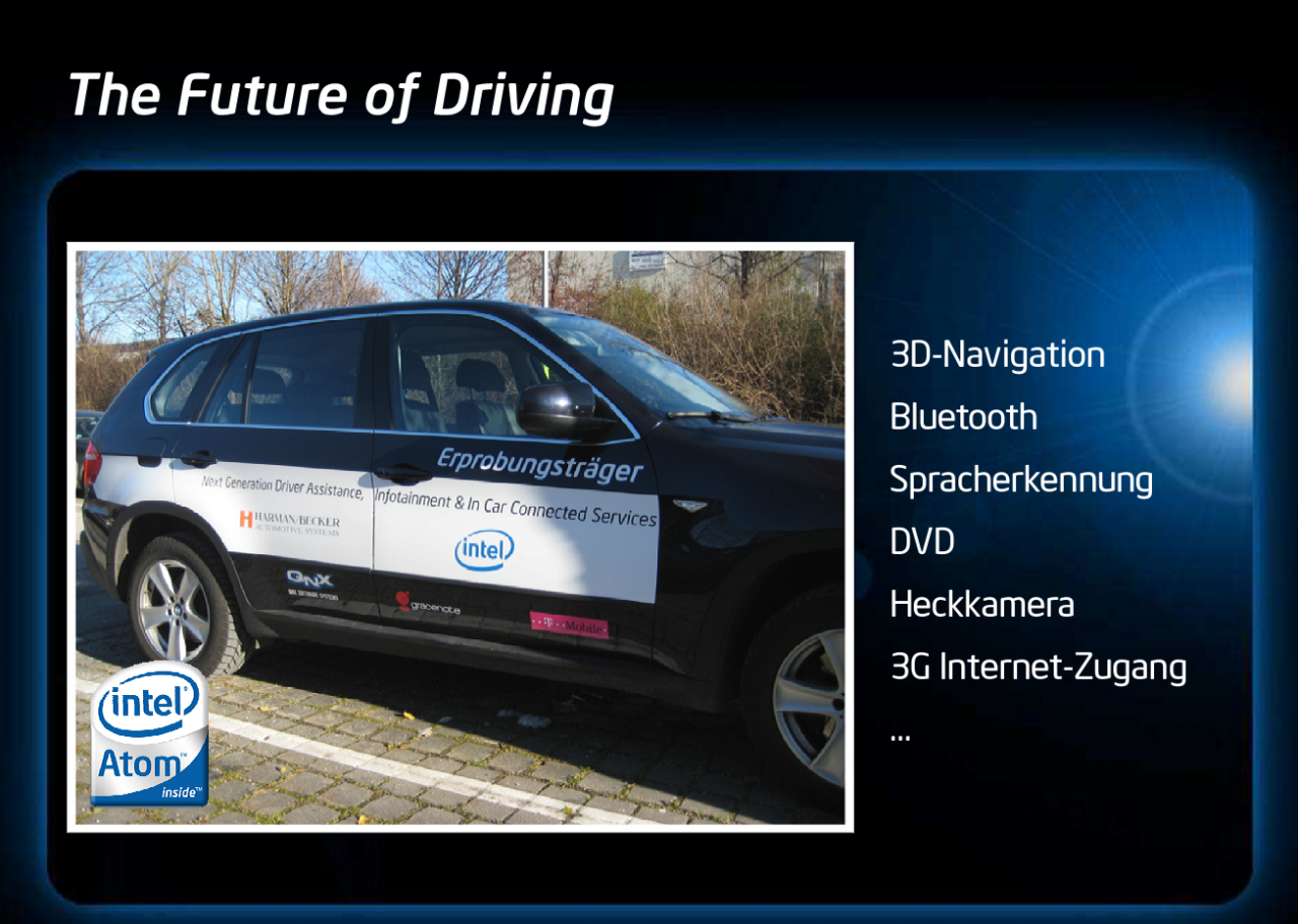 [16/01/2009] Intel Cebit Preview:Das Auto der Zukunft