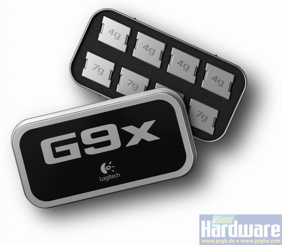 [07/01/2009] Die Gewichte der G9x zur nachträglichen Veränderung