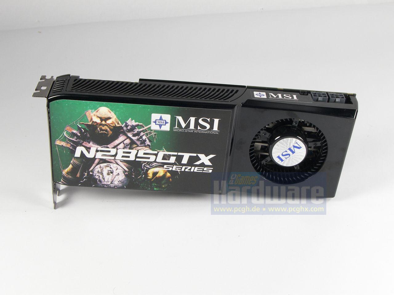 [08/01/2009] MSI Geforce GTX 285 OC