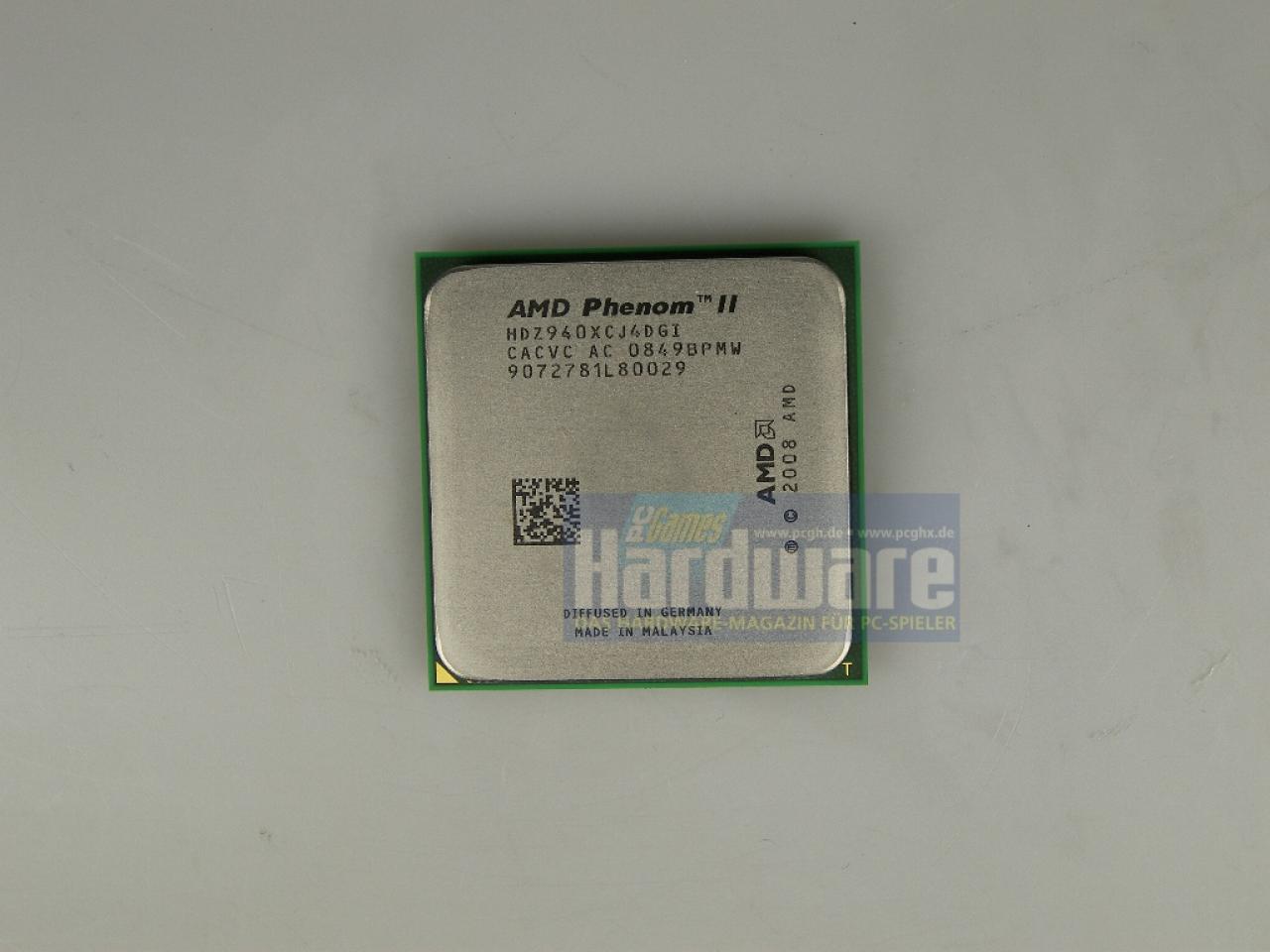 [15/01/2009] Phenom II X4 940: So sieht die retail-Version aus
