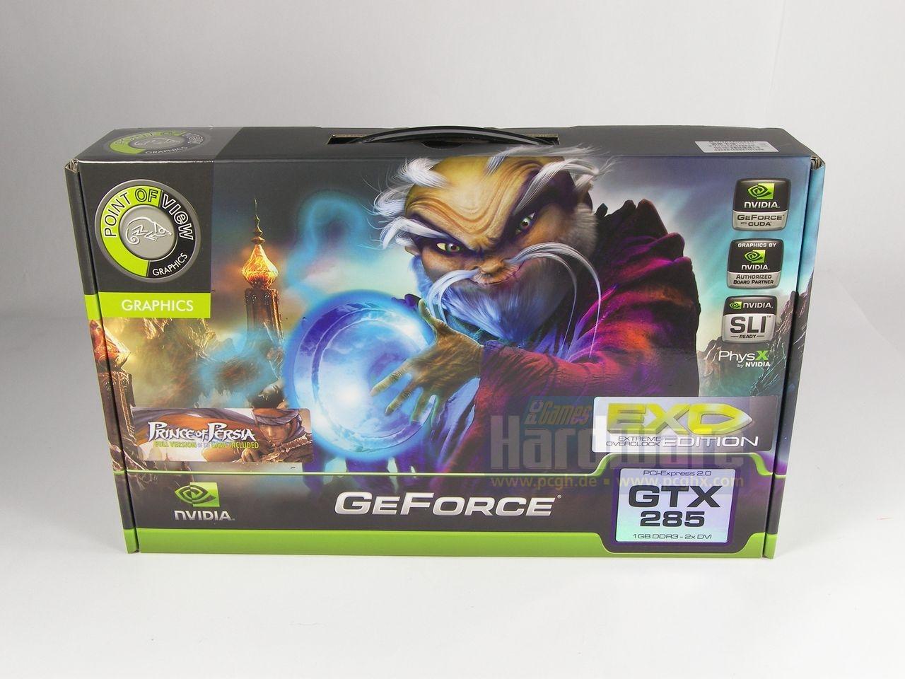 [08/01/2009] PoV Geforce GTX285 Exo