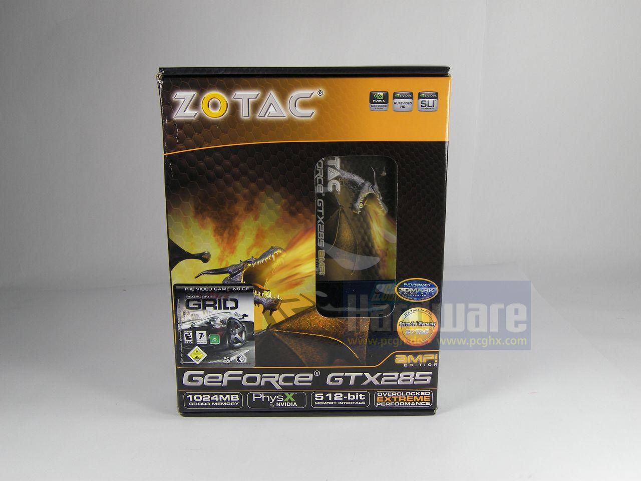 [08/01/2009] Zotac Geforce GTX 285 AMP!