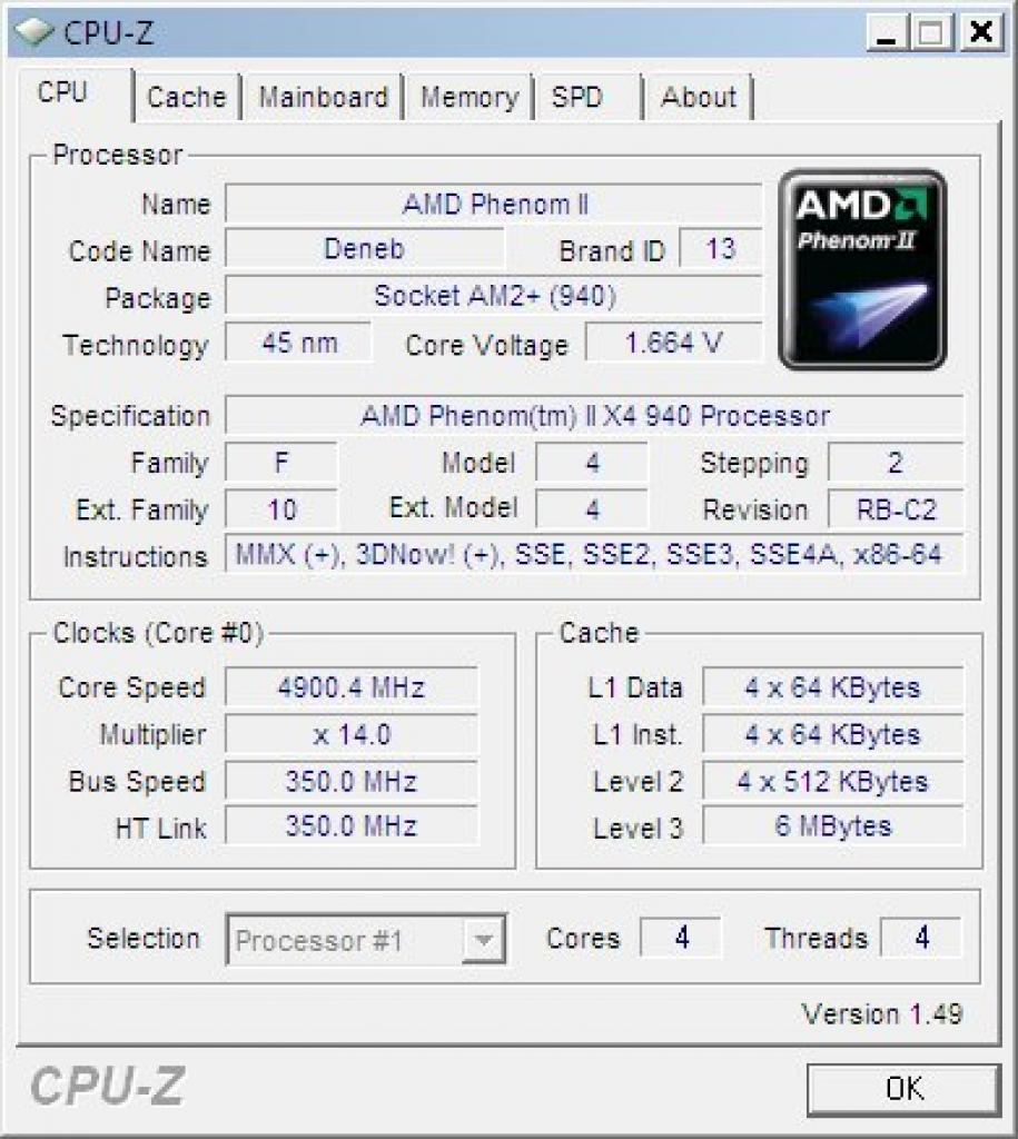 [07/01/2009] Für 4,9 GHz reichten bereits 1,66 Volt aus.
