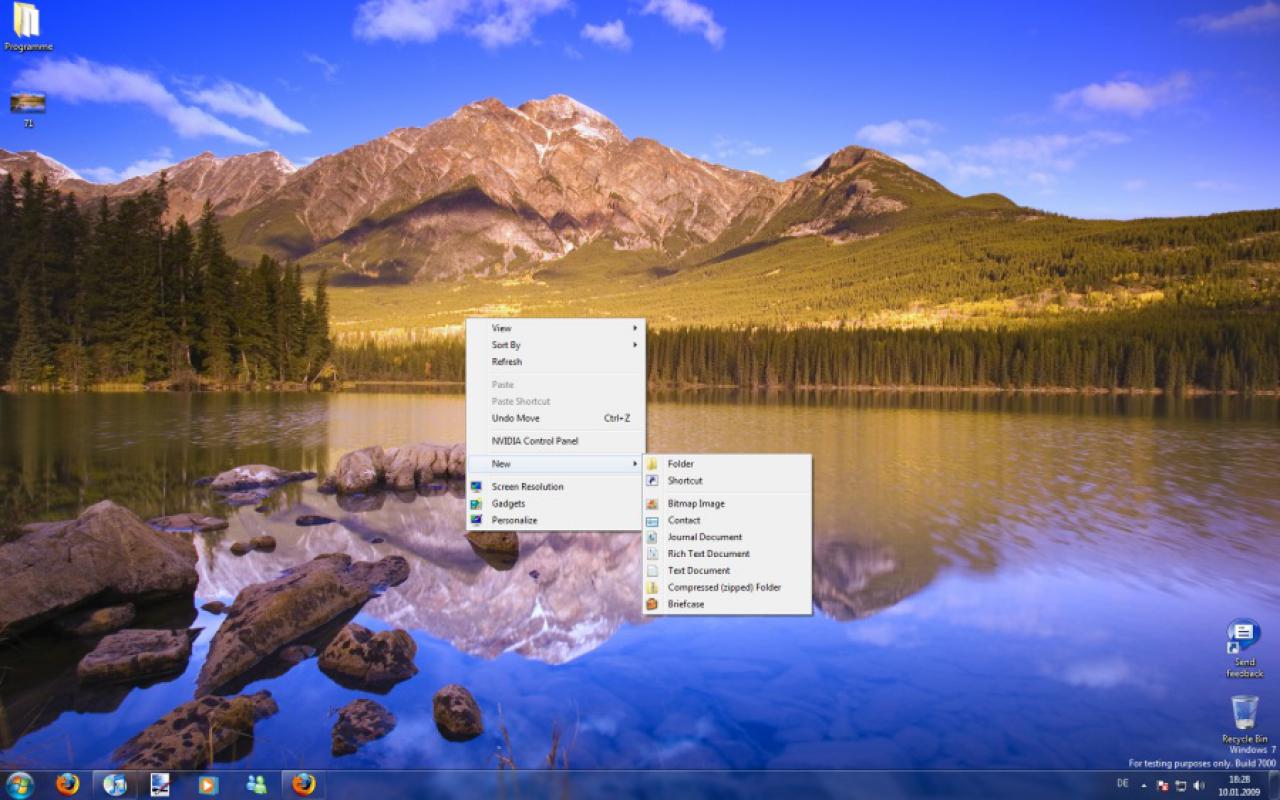 [11/01/2009] Windows 7 Beta 1: Erste Bilder im Sammelthread auf PCGH Extreme (2)