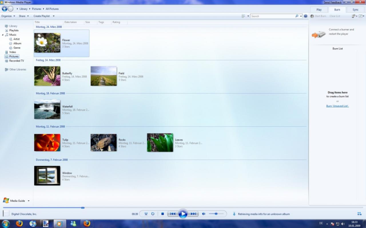 [11/01/2009] Windows 7 Beta 1: Erste Bilder im Sammelthread auf PCGH Extreme (5)
