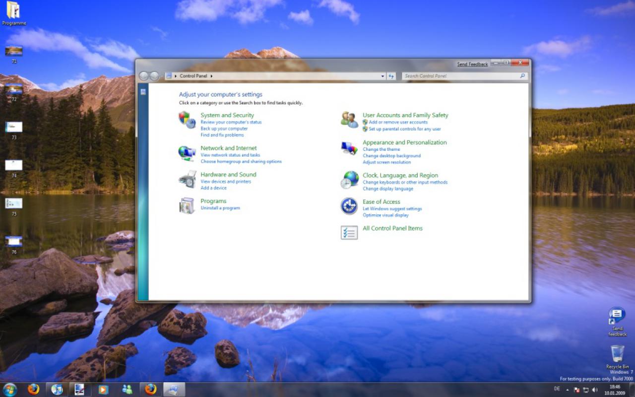 [11/01/2009] Windows 7 Beta 1: Erste Bilder im Sammelthread auf PCGH Extreme (7)