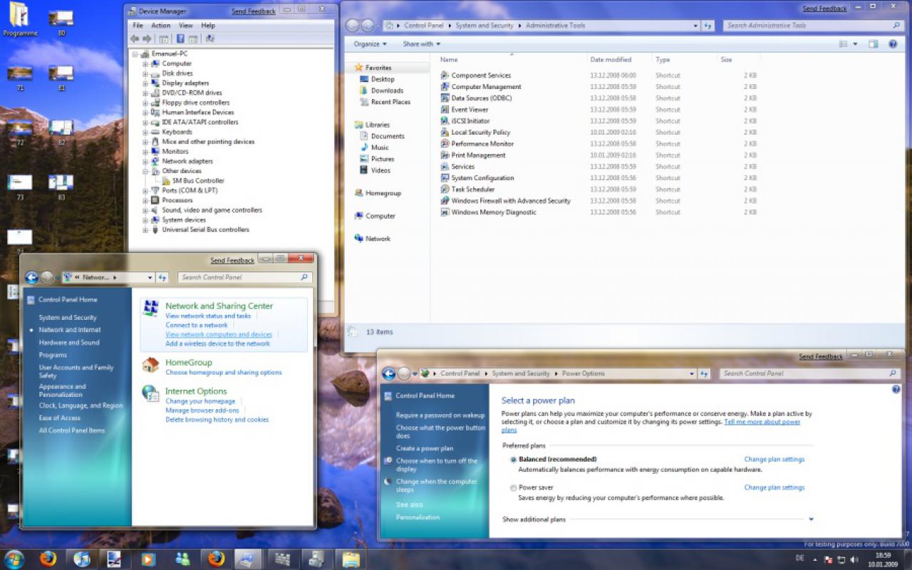[11/01/2009] Windows 7 Beta 1: Erste Bilder im Sammelthread auf PCGH Extreme (15)