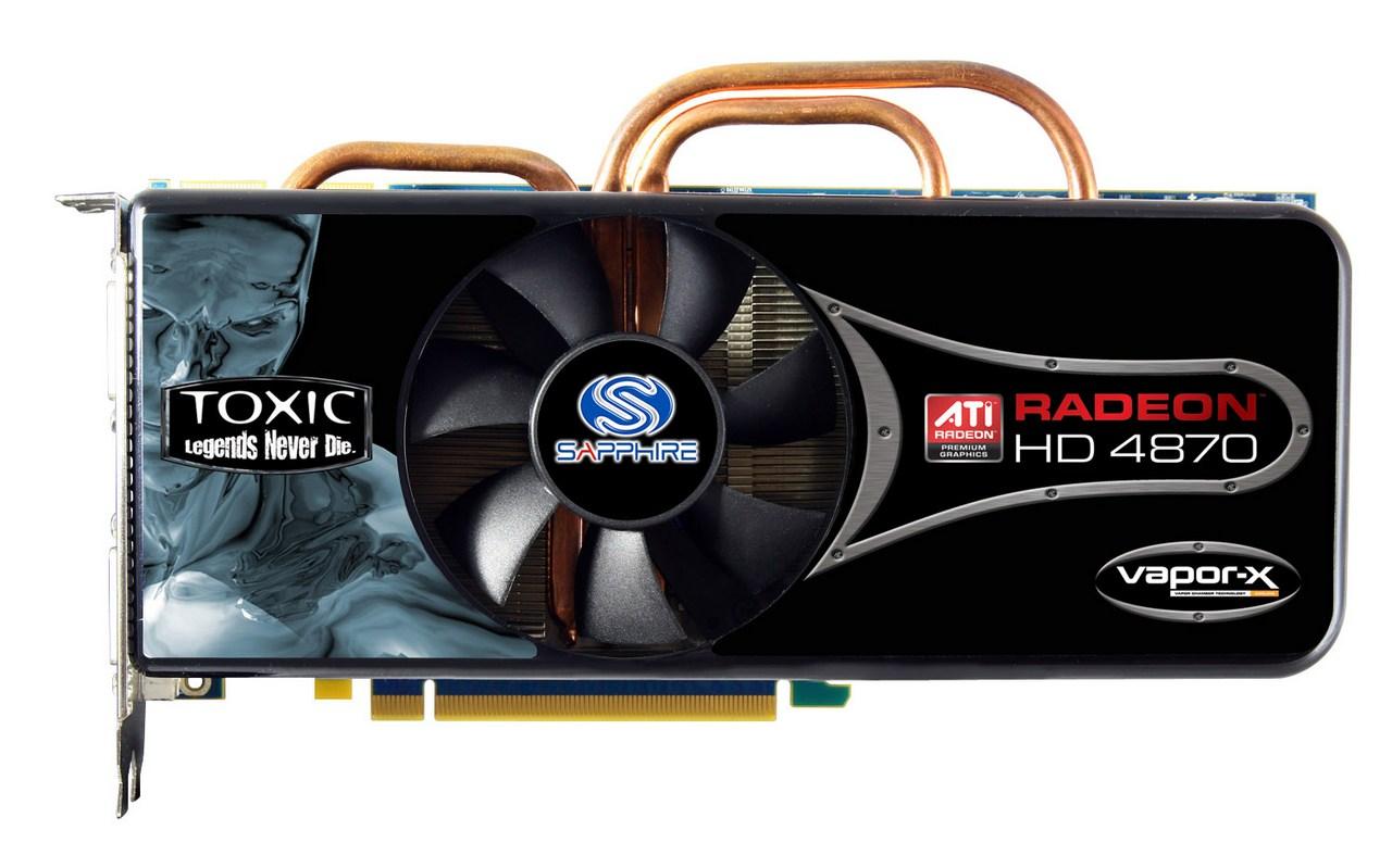 [08/01/2009] Sapphire Radeon HD 4870 Toxic mit 1 GiByte Videospeicher. (1)