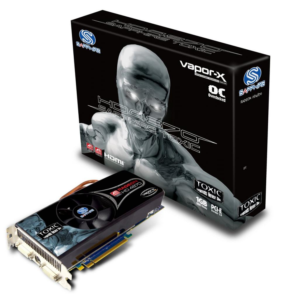 [08/01/2009] Sapphire Radeon HD 4870 Toxic mit 1 GiByte Videospeicher. (5)