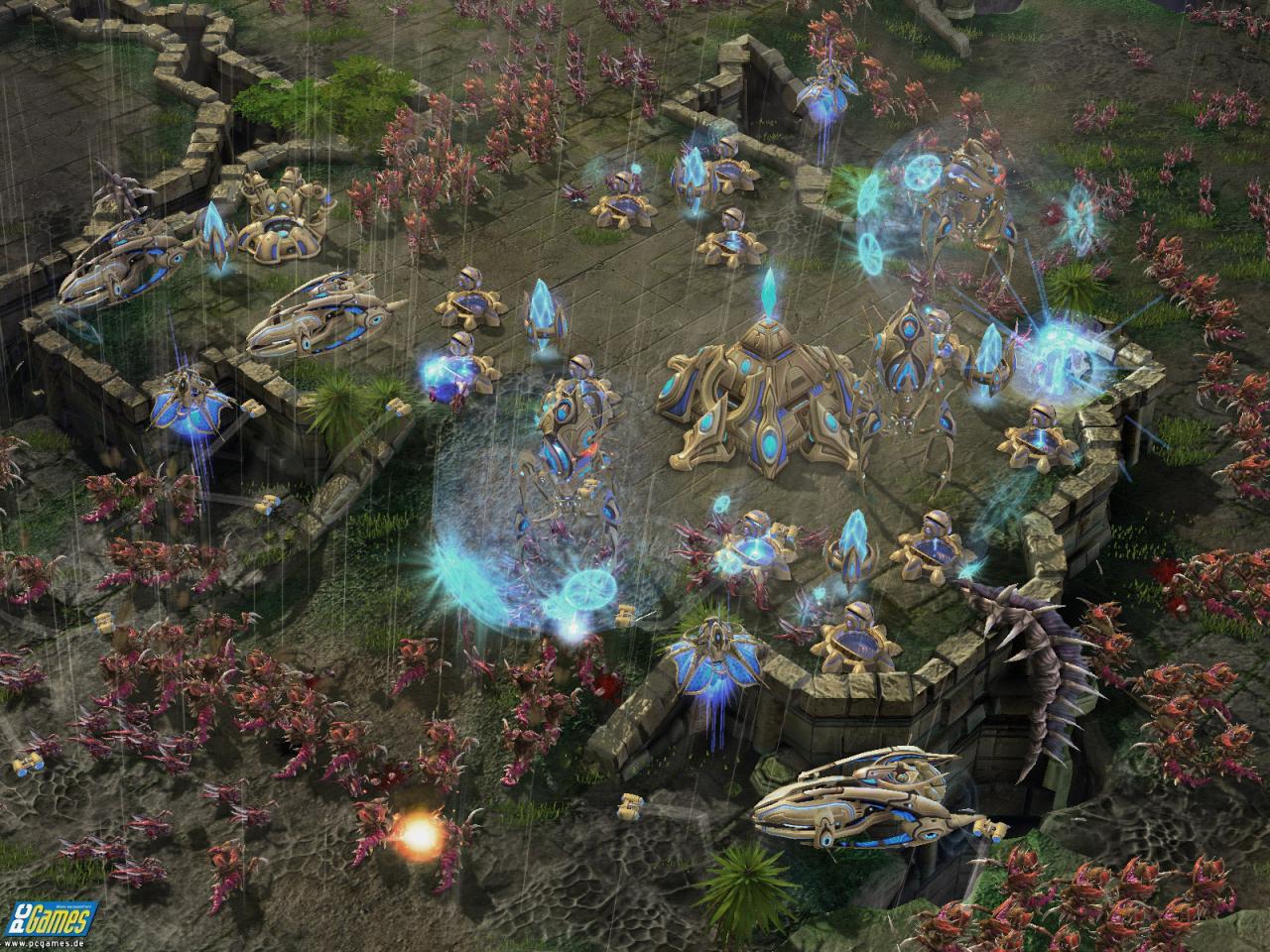[29/01/2009] Starcraft 2: Wings of Liberty - die Gefechte mit vielen Einheiten und Effekten fordern die Hardware. Ab wann läuft das Spiel wirklich flüssig? (3)