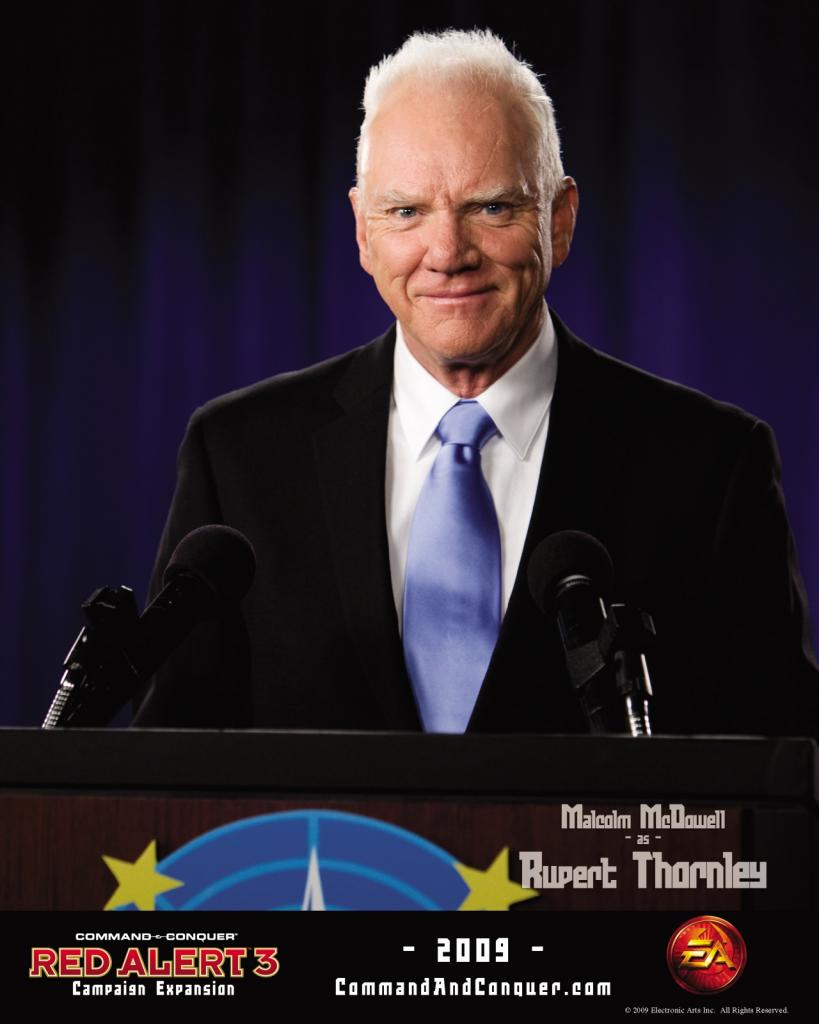 [27/01/2009] Hat Malcolm McDowell einen Auftritt in Squadron 42?