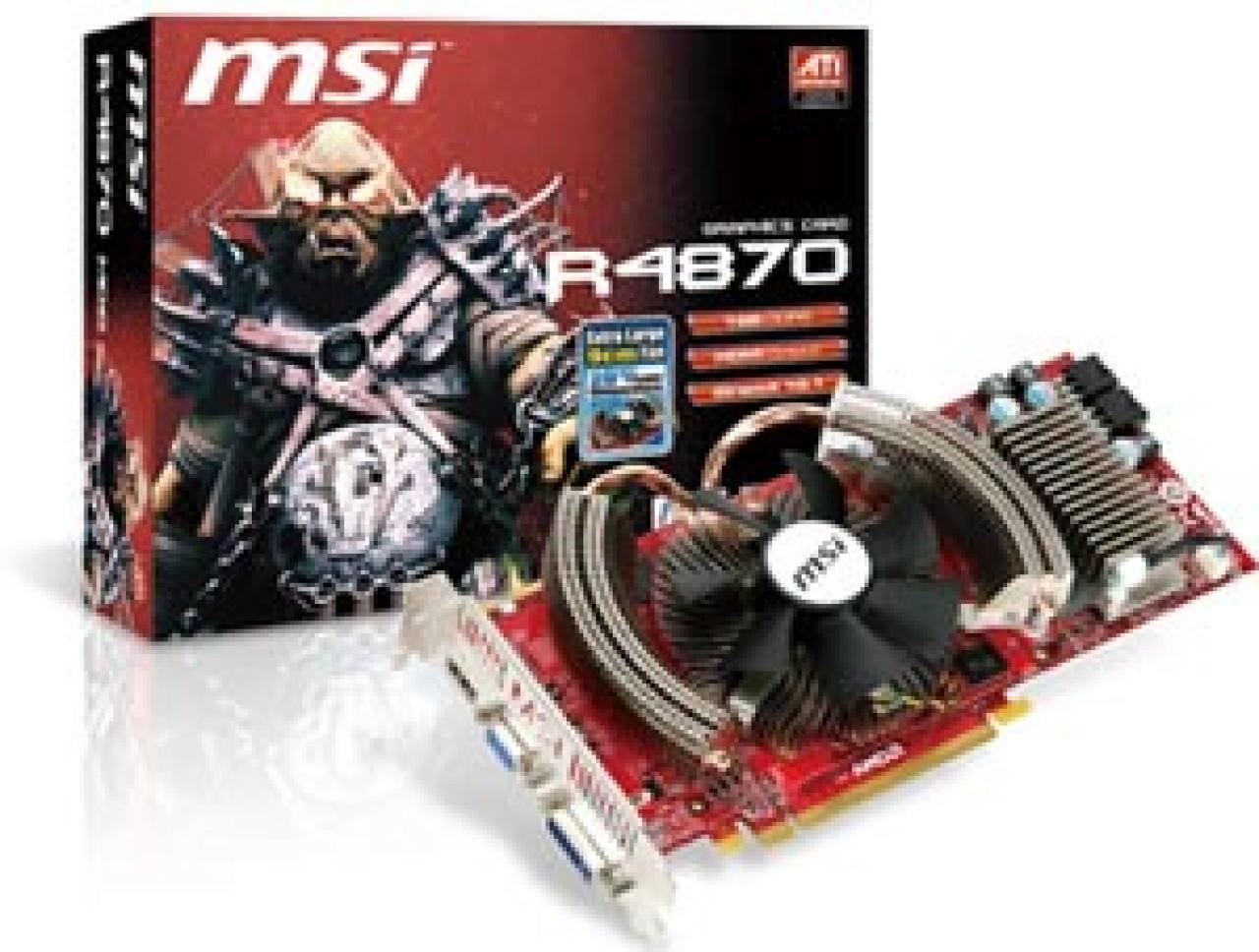 [03/02/2009] MSI R4870-MD1G and R4870-MD512: Kühler mit 9-Zentimeter-Lüfter (1)