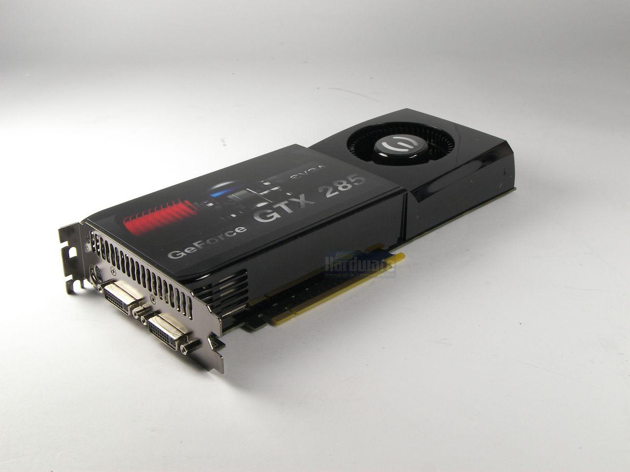 [09/02/2009] Evga Geforce GTX 285 FTW: 777,6 GFLOPS (MADD) - 23,04 GPix/s - 57,6 GTex/s - 177,92 GByte/sek. Bandbreite