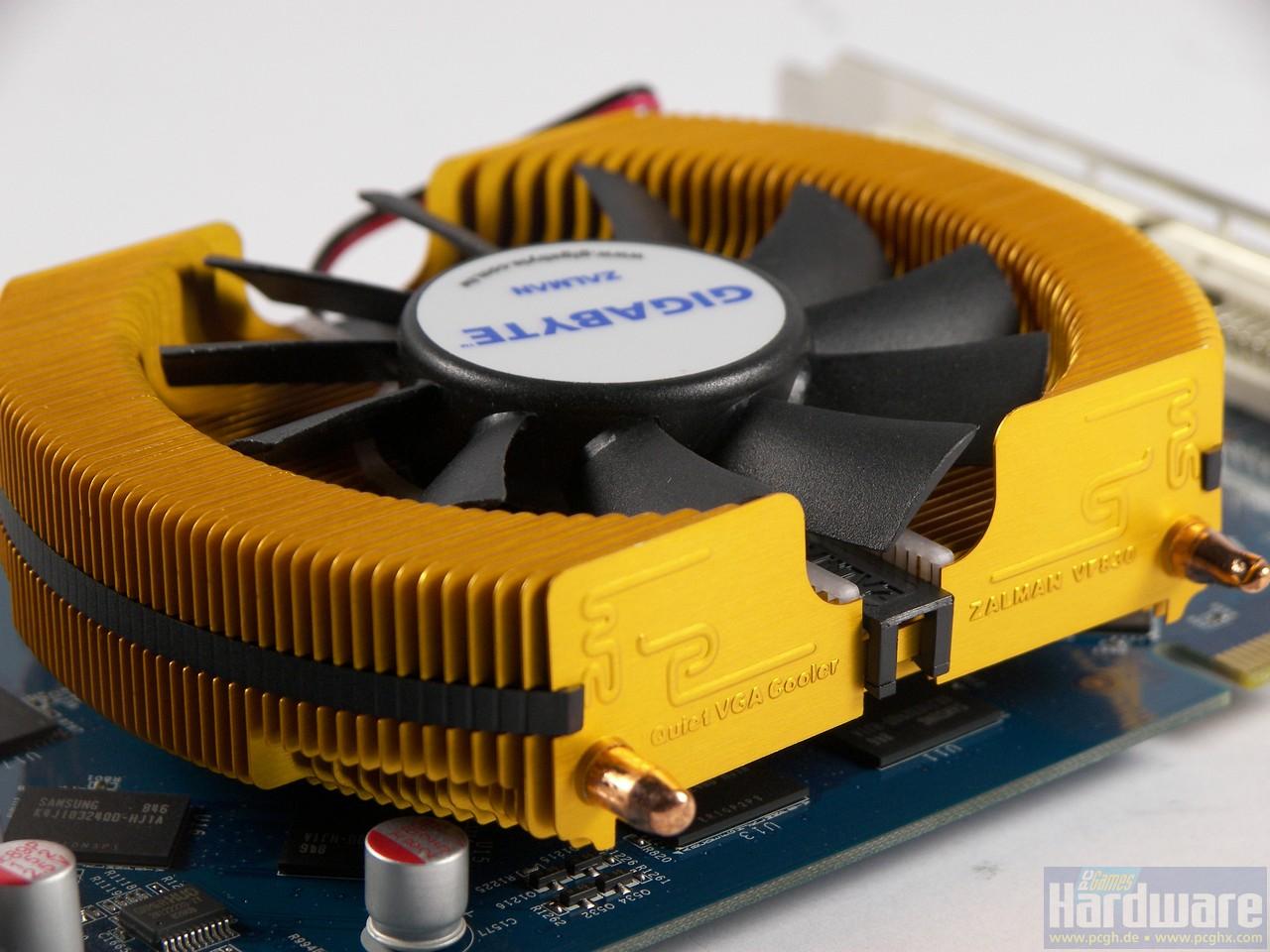 [16/02/2009] Gigabyte Geforce 9800 GTX+ 1 GB: Zalman-Kühler