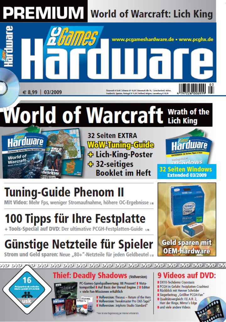 [04/02/2009] Cover der Premium-Ausgabe 03/2009