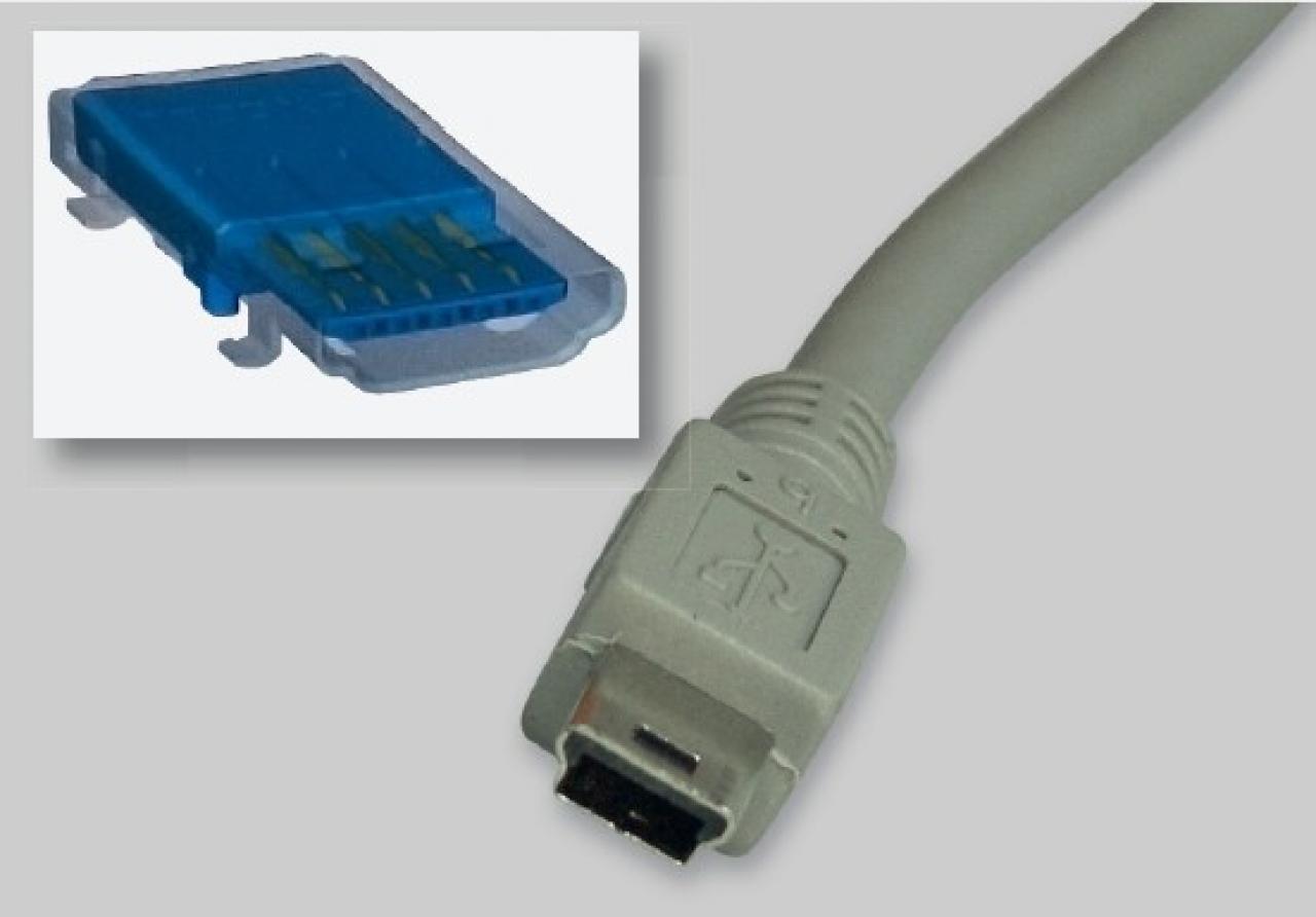 [16/02/2009] Ein neuer Mini-Socket soll zuverlässige Übertragung auch bei kleinen Steckergrößen garantieren und sich damit auch etwa für Handys eignen.