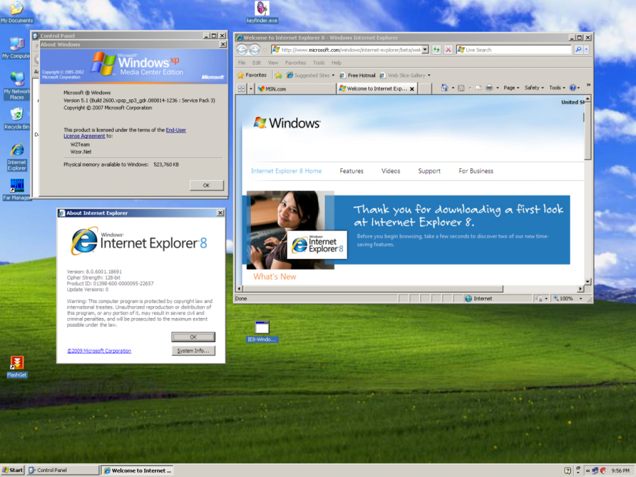 [24/02/2009] IE8 für XP