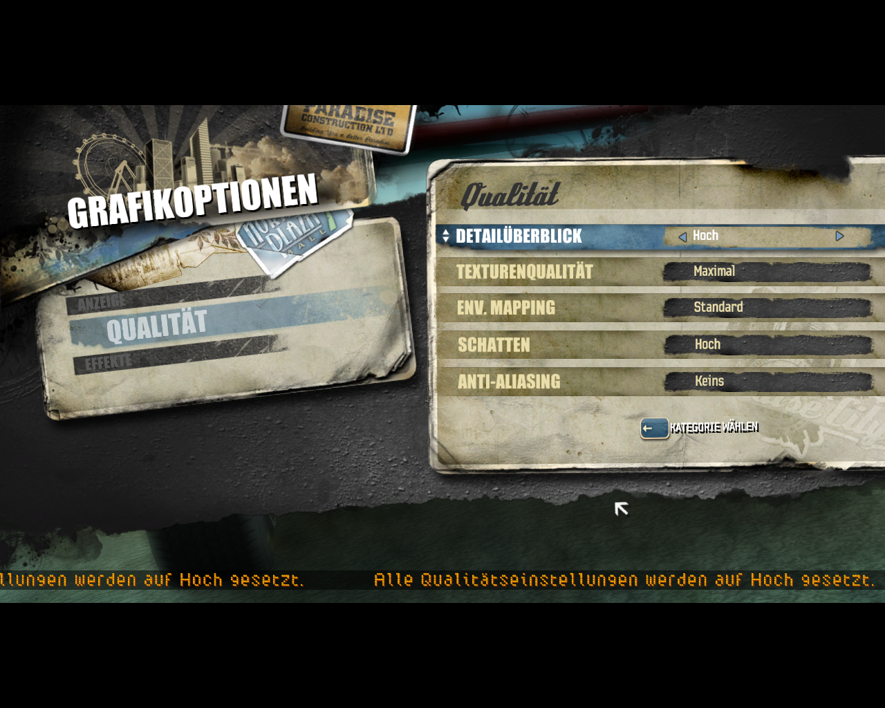 [06/02/2009] Burnout Paradise PC - Ultimate Box im Performance-Check.Detail-Stufe Hoch