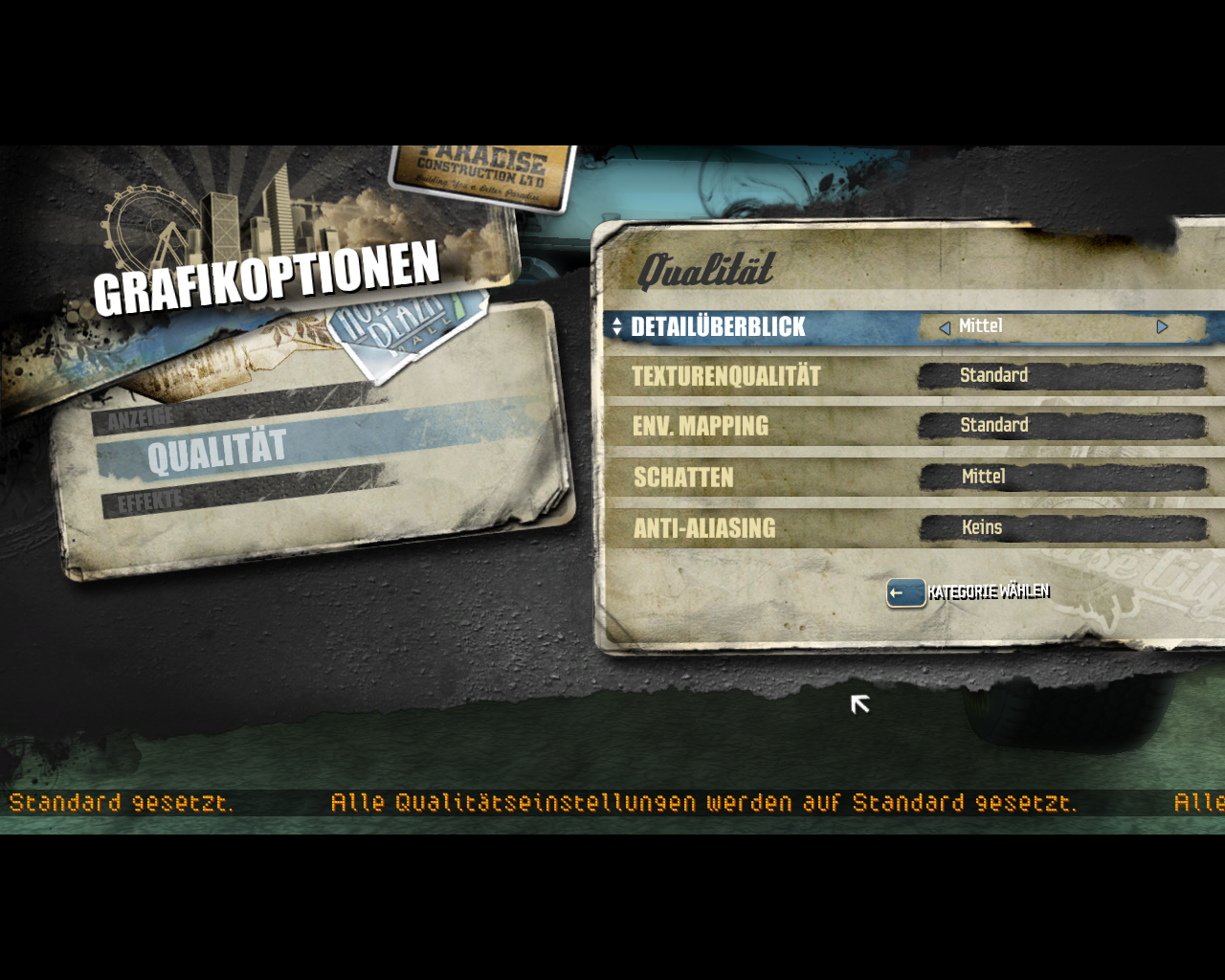 [06/02/2009] Burnout Paradise PC - Ultimate Box im Performance-Check.Detail-Stufe Mittel
