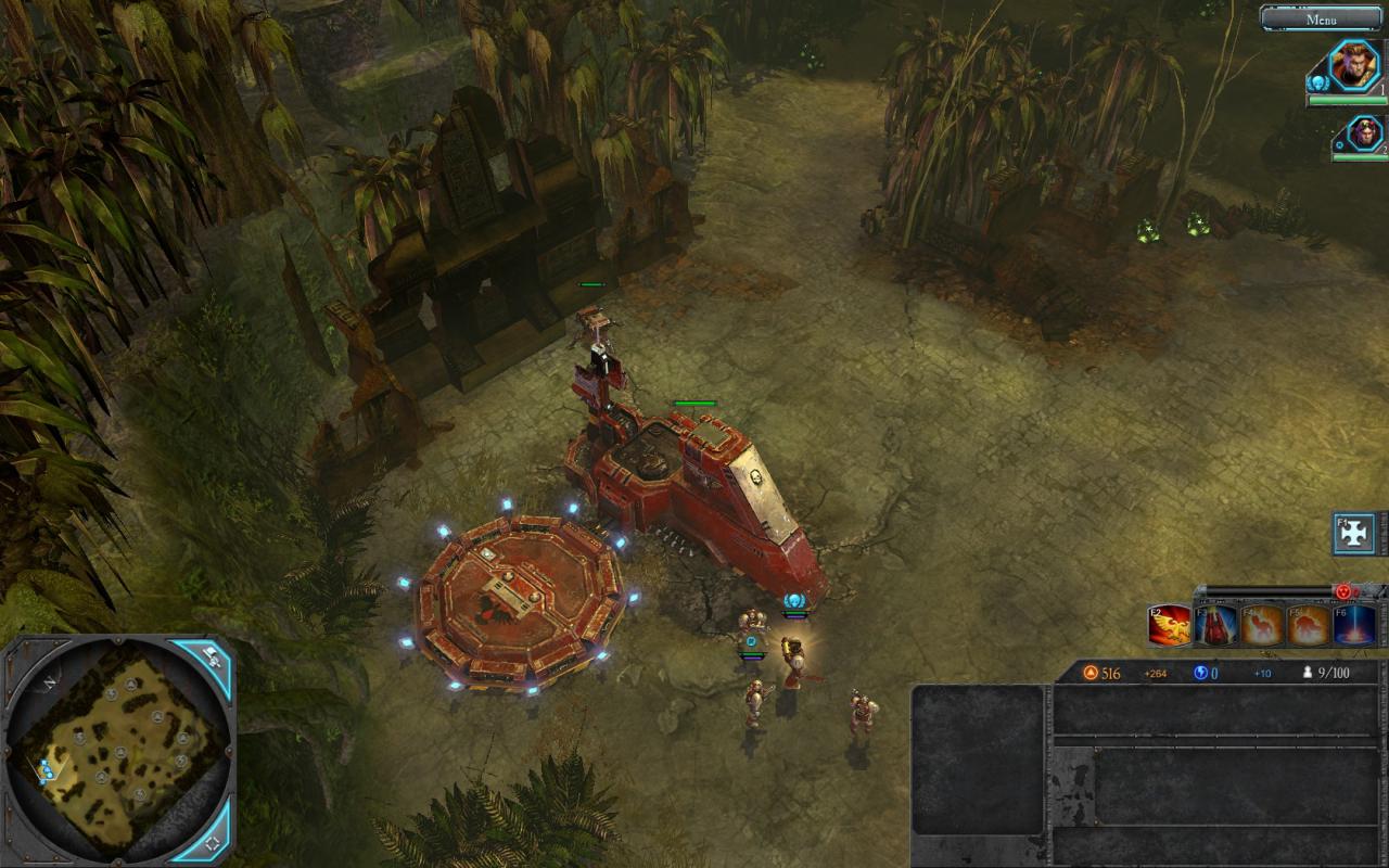 [03/02/2009] Dawn of War II Multiplayer Beta: Mittlere Grafikeinstellungen