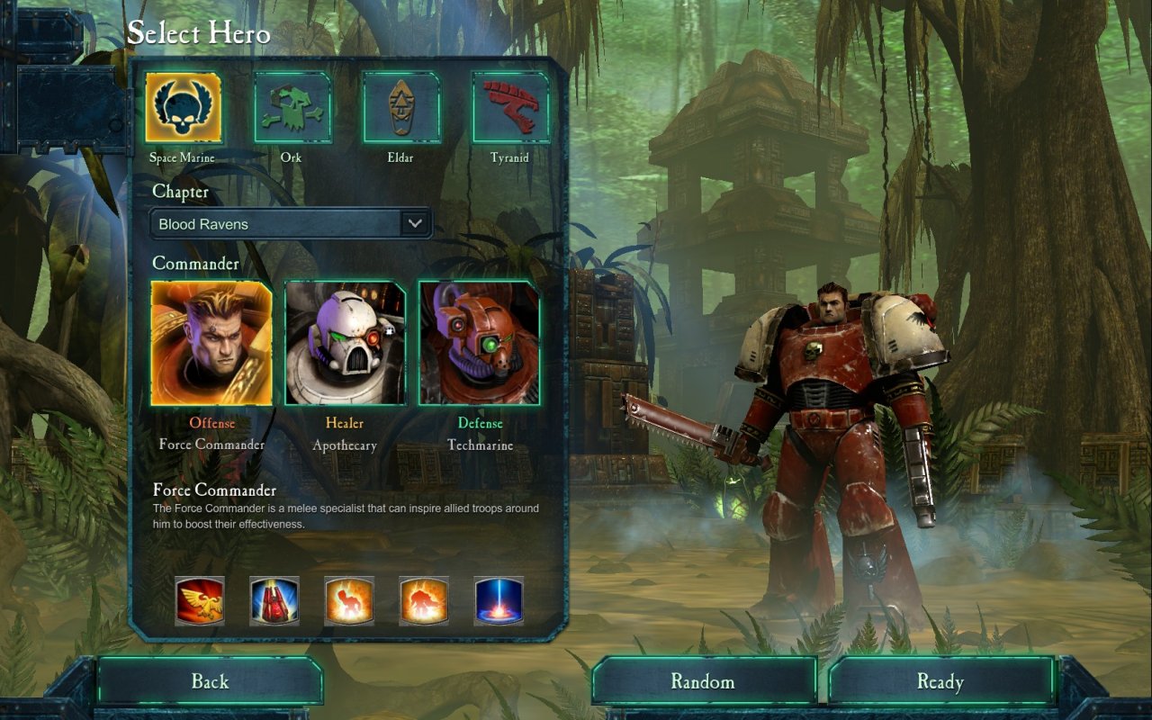 [03/02/2009] Dawn of War II Multiplayer Beta: Mittlere Grafikeinstellungen