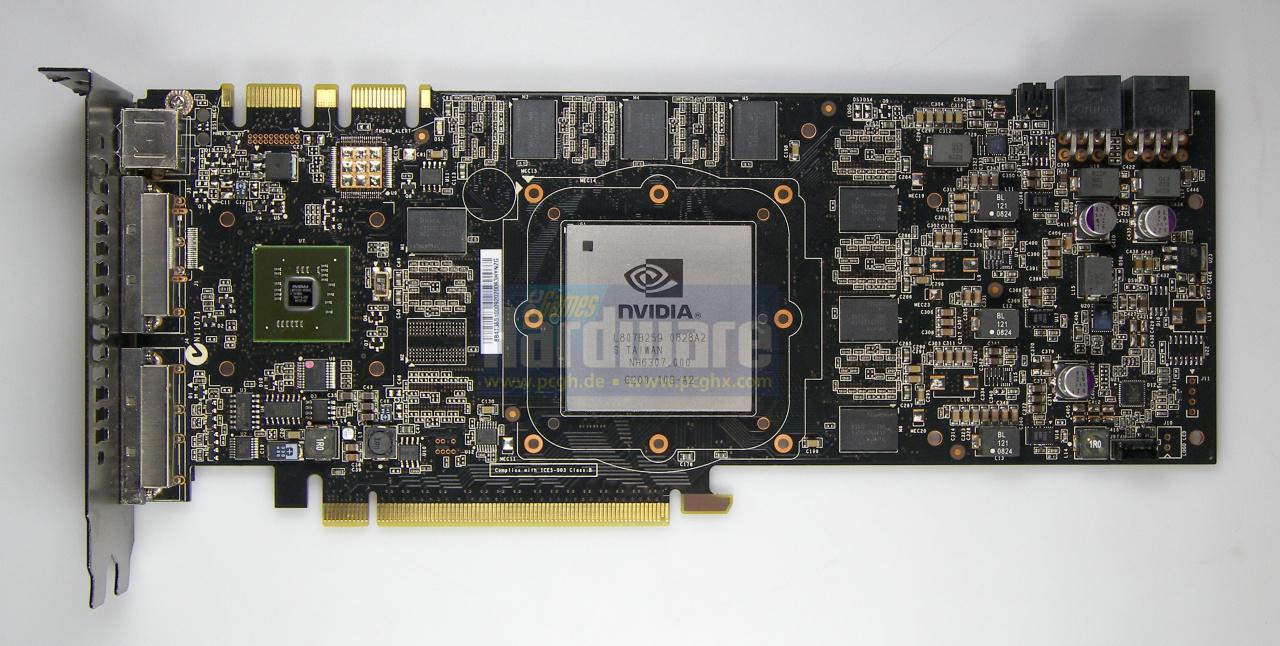 [25/02/2009] Geforce GTX 260: 65 Nanometer (Vorderseite)