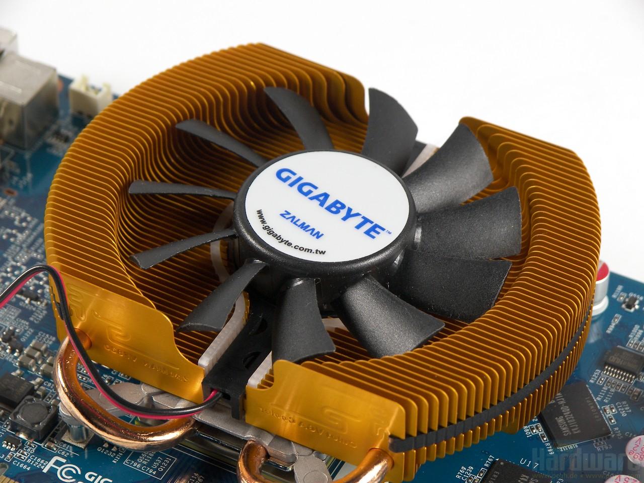 [11/02/2009] Gigabyte Geforce 9800 GTX+: 1 GiByte VRAM kombiniert mit einem Zalman-Kühler (5)