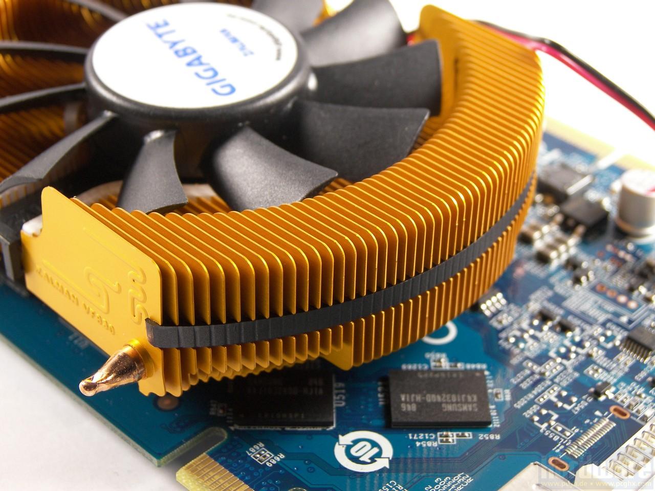 [11/02/2009] Gigabyte Geforce 9800 GTX+: 1 GiByte VRAM kombiniert mit einem Zalman-Kühler (6)