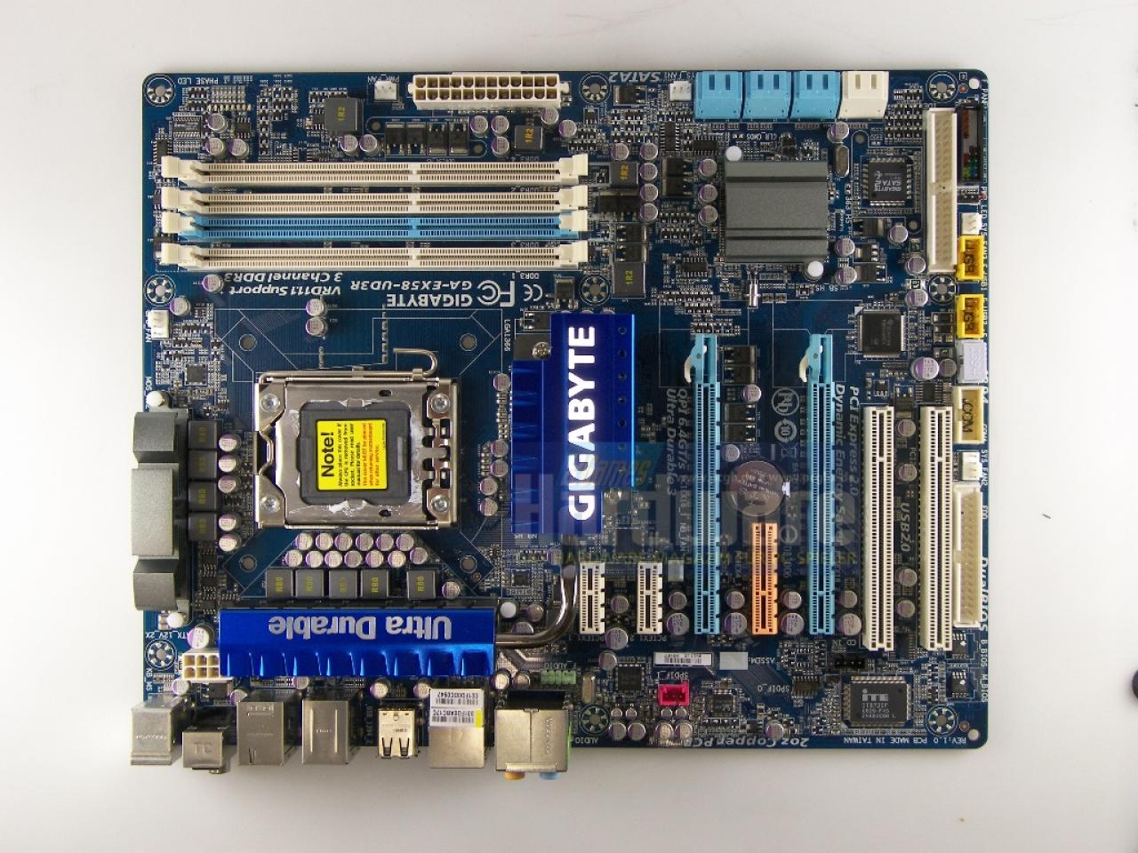 [27/02/2009] Gigabyte EX58-UD3R: Per BIOS-Update mit SLI-Unterstützung (1)