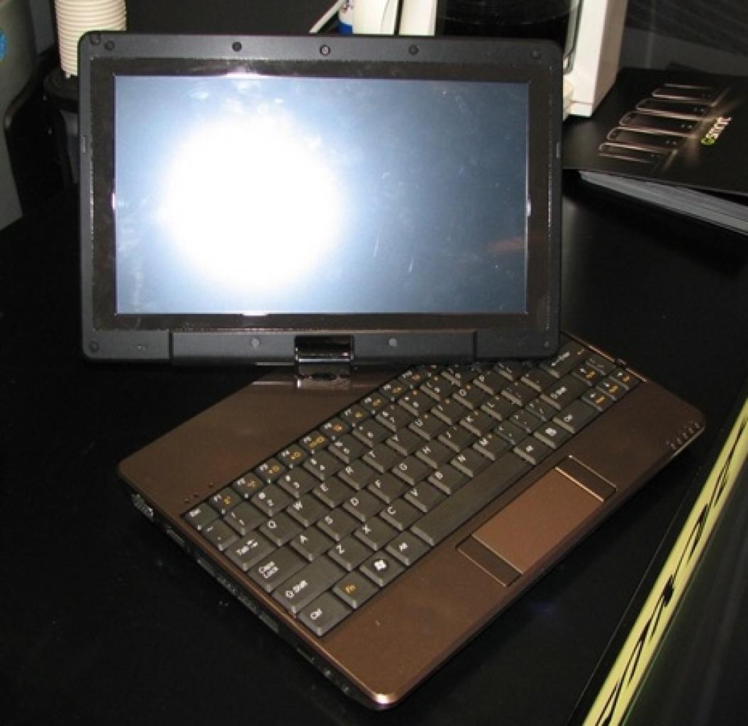 [23/02/2009] Gigabyte: Netbooks mit drehbarem Bildschirm auf der Cebit