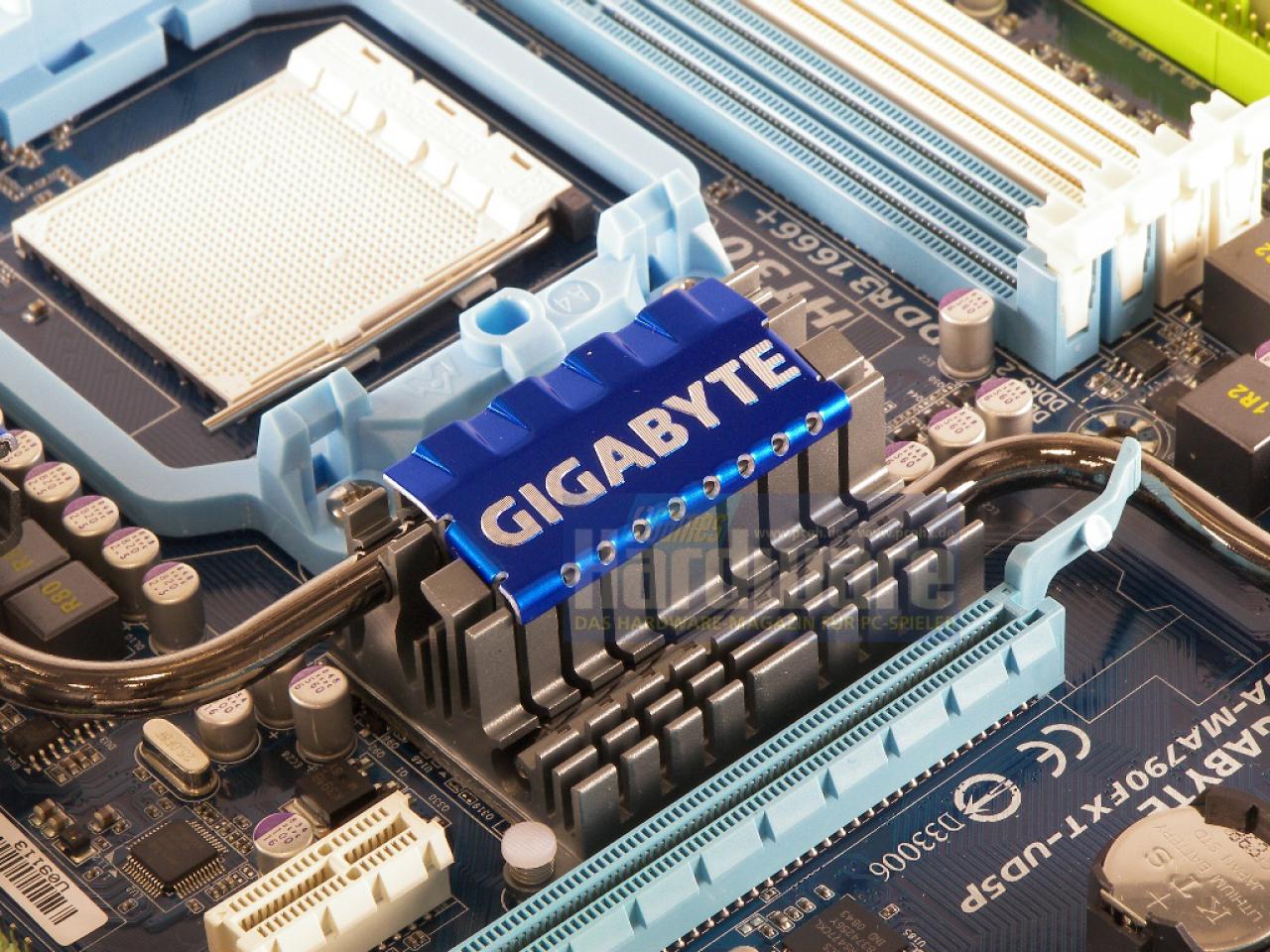 [04/02/2009] Gigabyte MA790FXT-UD5P mit 790FX-Chipsatz