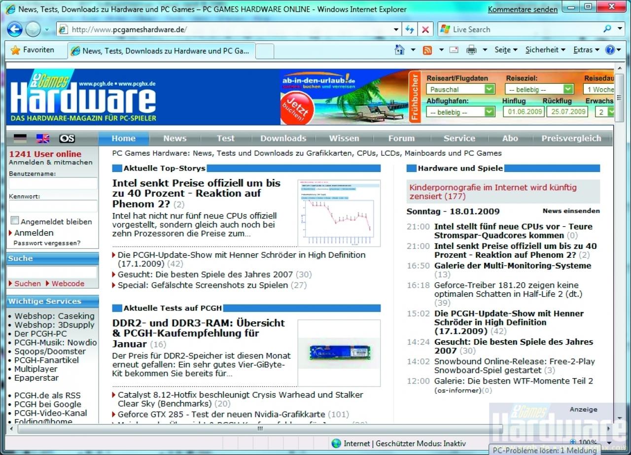 [06/02/2009] Die schlimmsten Softwarebremsen unter Windows: Dank tiefer Integration der Vorgänger ins System fällt die Installation des Internet Explorer 8 mit drei Sekunden Bremswirkung am wenigsten ins Gewicht.