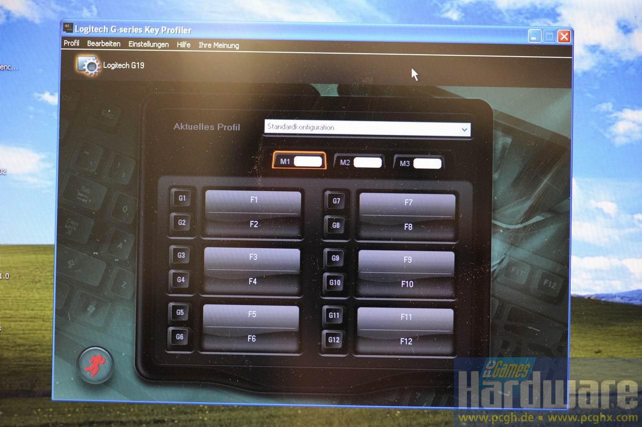 [17/02/2009] Logitech G19 im PCGH-Testlabor: Die Software (3)