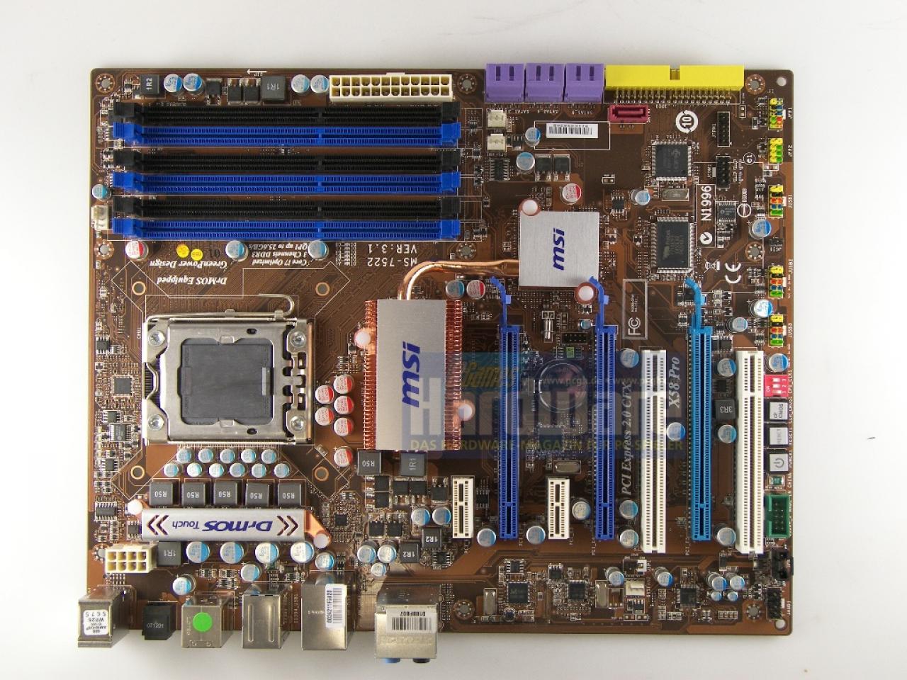 [27/02/2009] MSI X58 Pro