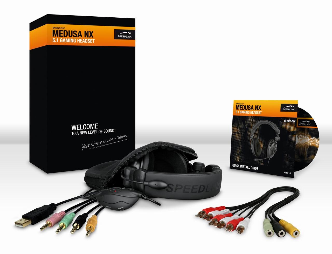 [11/02/2009] Speed-Link Medusa NX 5.1: Ausstattung (5)