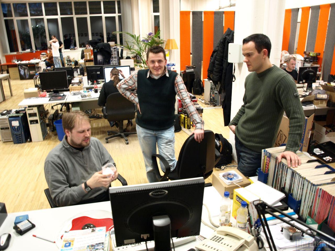 [18/02/2009] Ein Tag zu Besuch bei der PC Games Hardware: Fachgespräch