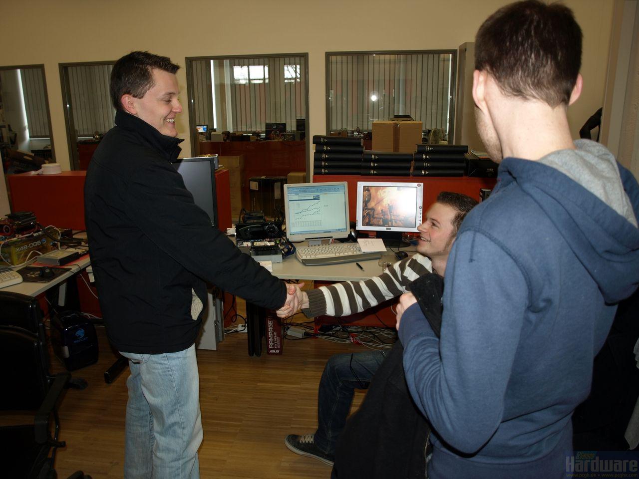 [18/02/2009] Ein Tag zu Besuch bei der PC Games Hardware (22)