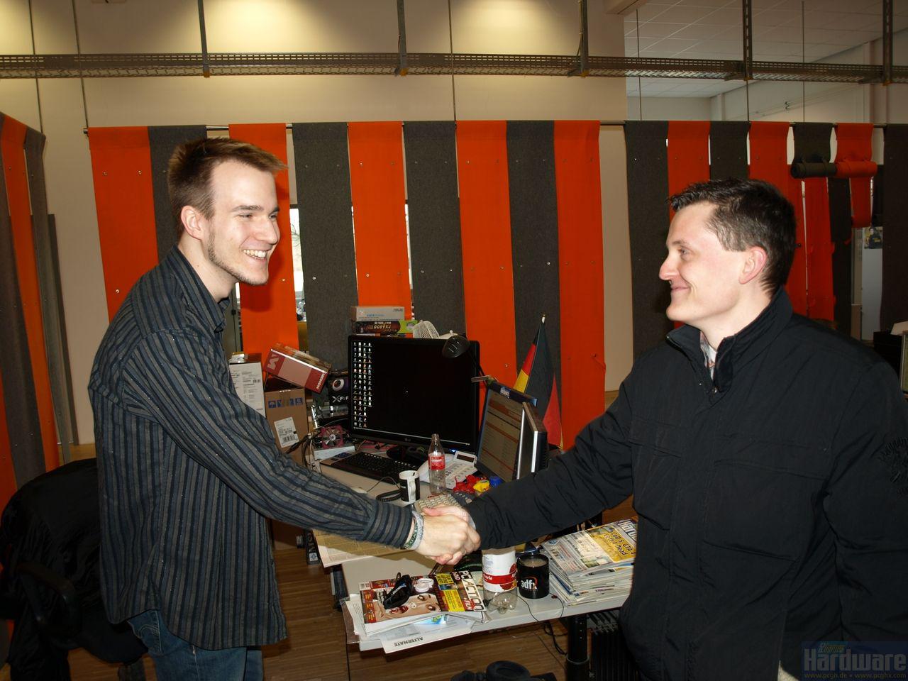 [18/02/2009] Ein Tag zu Besuch bei der PC Games Hardware (23)