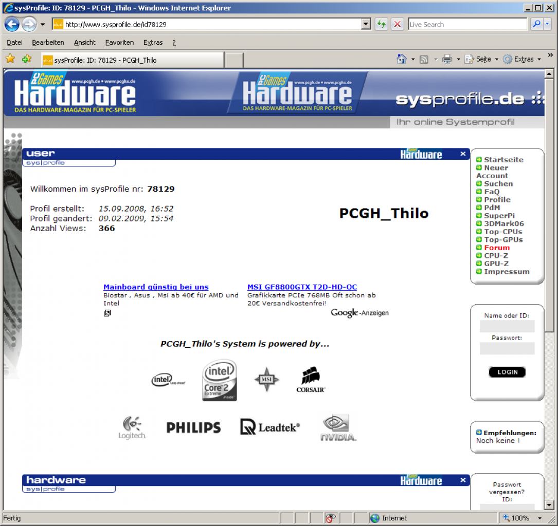 [09/02/2009] Profile der PC Games Hardware-Redation bei unserem Partner Sysprofile.de (13)