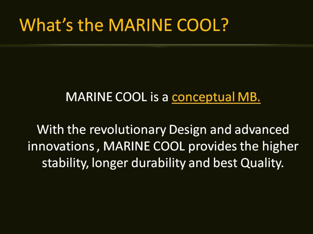 [26/02/2009] Präsentation: Asus Marine Cool