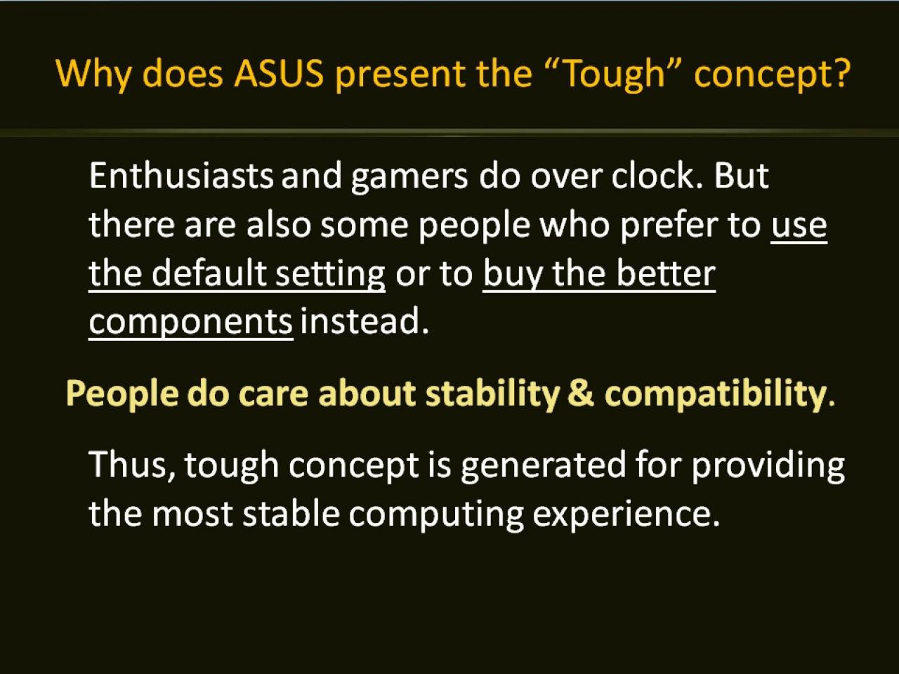 [26/02/2009] Präsentation: Asus Marine Cool