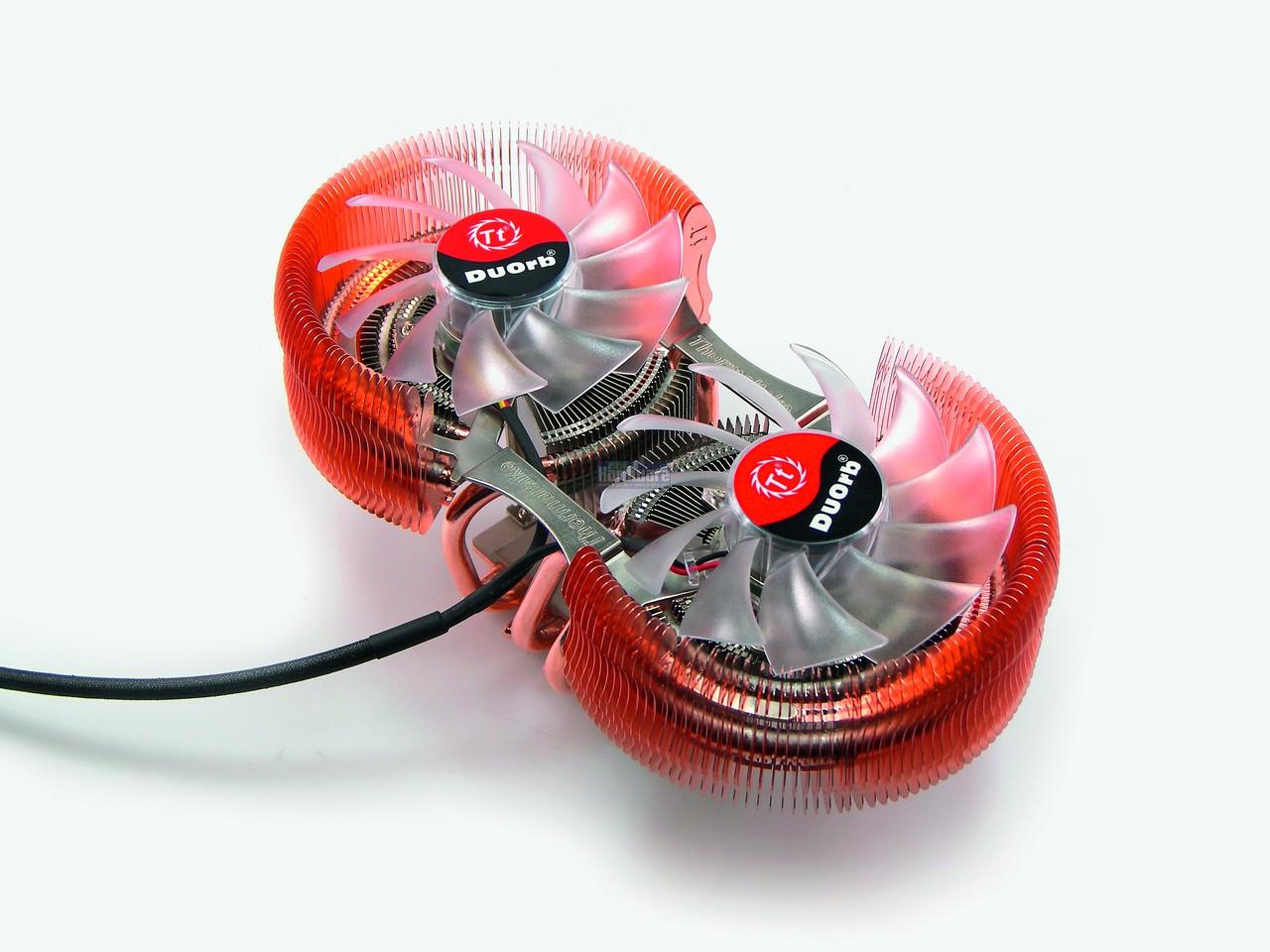 [16/02/2009] Thermaltake DuOrb: nette Spielerei mit wenig überzeugender Leistung