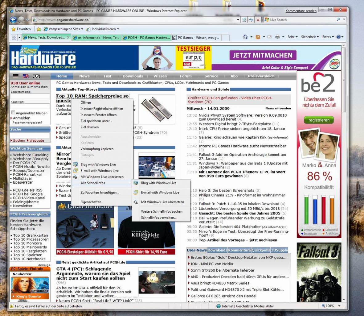 [04/02/2009] Bilder aus der Beta 1 von Windows 7 (19)