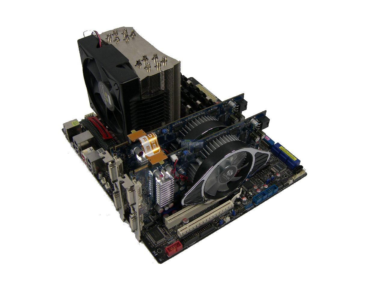 [26/02/2009] Crossfire-System mit zwei Radeon HD 4830/512