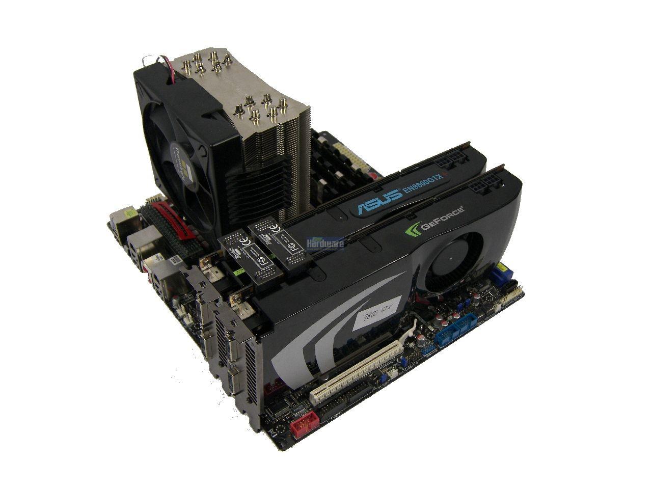 [26/02/2009] SLI-System mit zwei Geforce 9800 GTX+/512