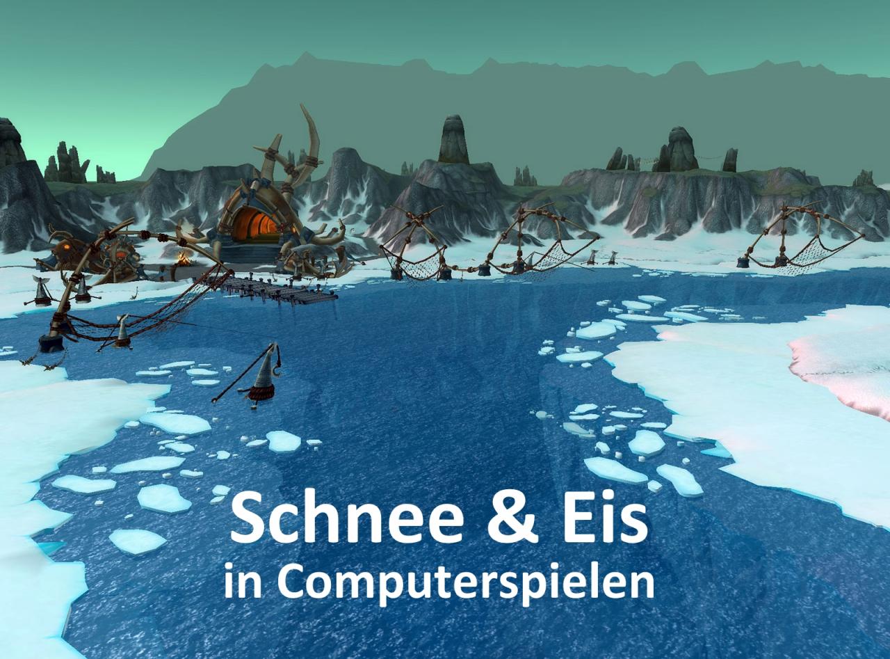 [30/03/2009] Schnee und Eis in Computerspielen - Ein Streifzug durch winterliche Bildschirme